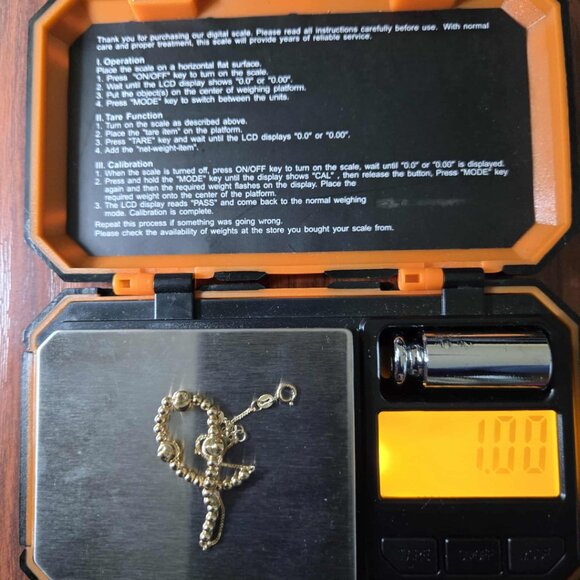 Ball bracelet 18k real gold - Picture 9 of 16